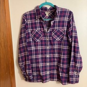 LL Bean flannel